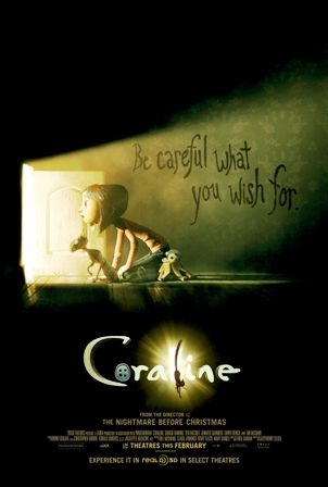 Coraline Onesheet, Â© 2008 LAIKA, Inc. All rights reserved.