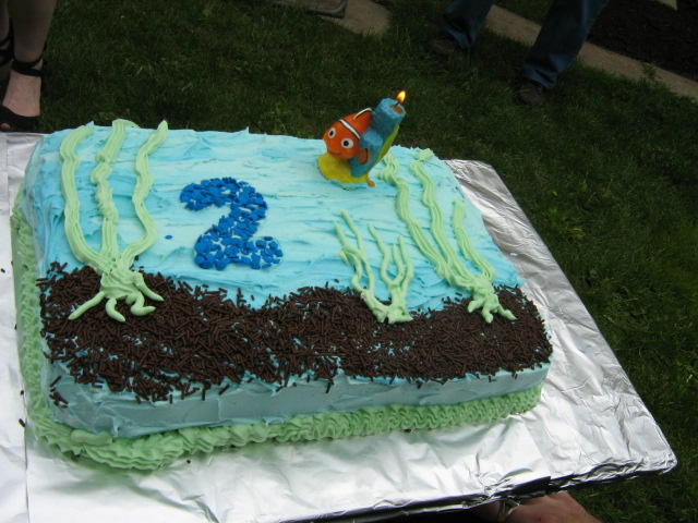 The Nemo cake! June 10 2007